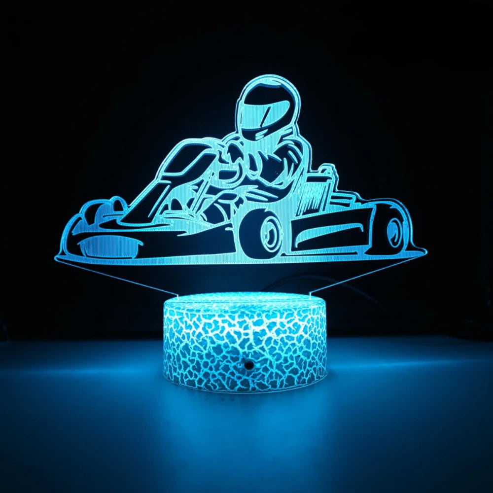 Lampe de chevet décorative 16 couleurs changeantes pour chambre