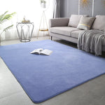Tapis antidérapant rectangulaire gris
