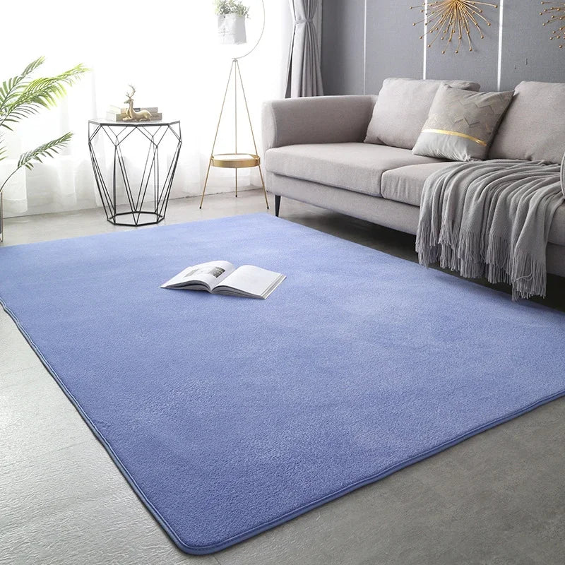Tapis antidérapant rectangulaire gris