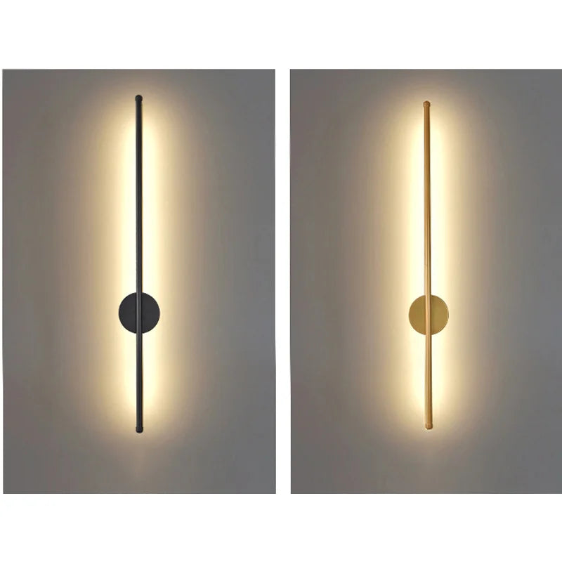 Détail de la bande lumineuse LED de l'applique murale