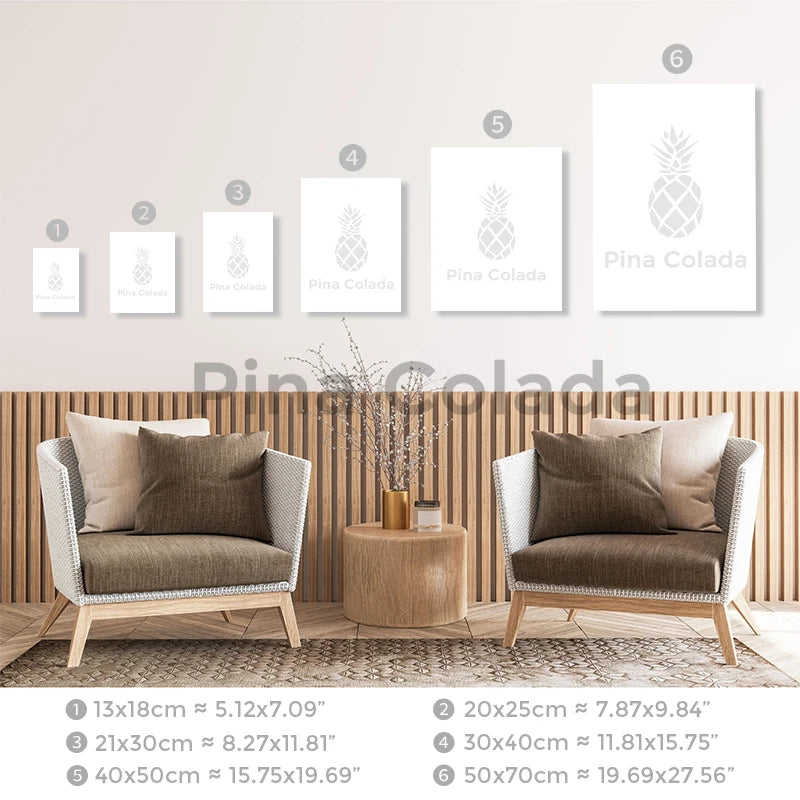 Détail des lettres colorées avec design esthétique