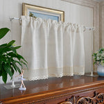 Détail tissage dentelle rideau japonais Ombre Interieur
