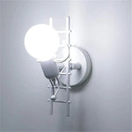 Applique murale LED blanc pour couloir