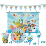 Kit décoration fête anniversaire Super Simple avec bannière