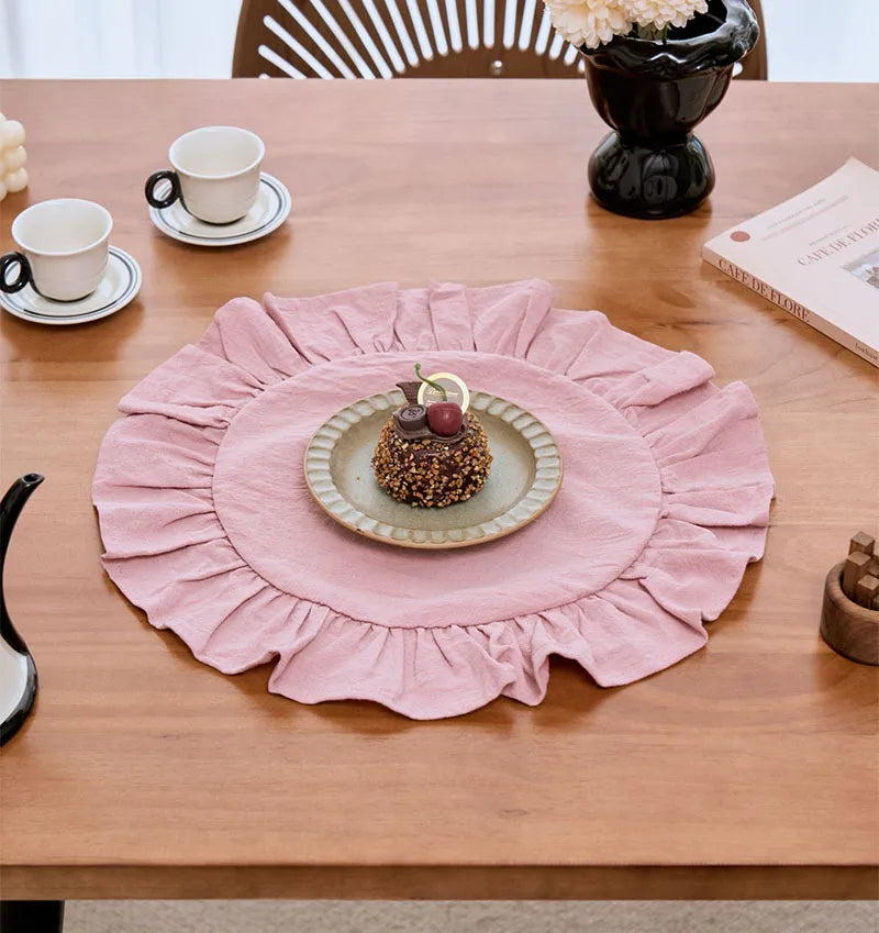 Serviette lavable réutilisable pour dîner élégant