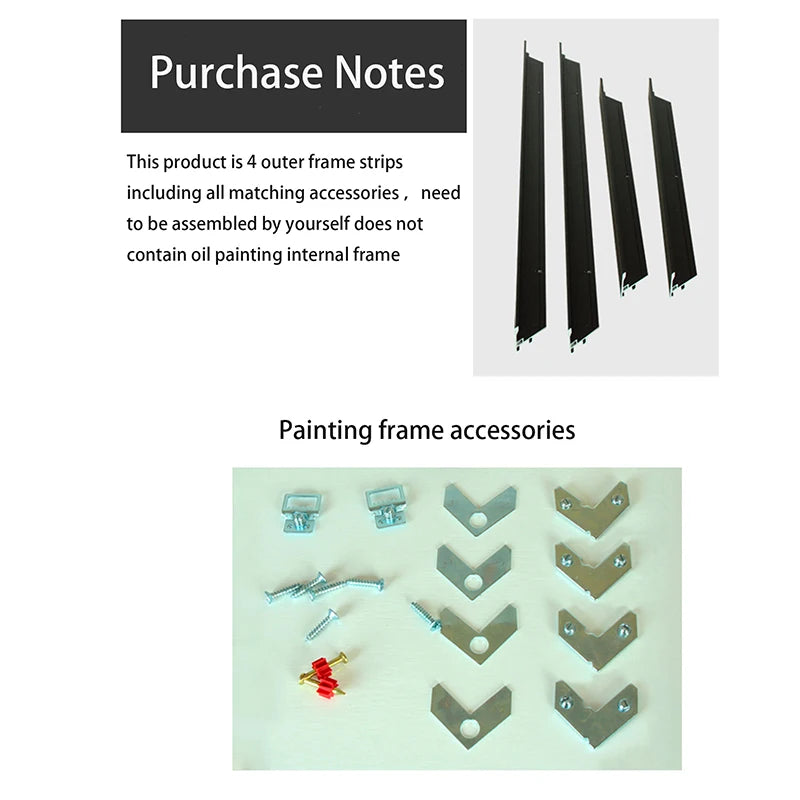 Cadre flottant aluminium design mural