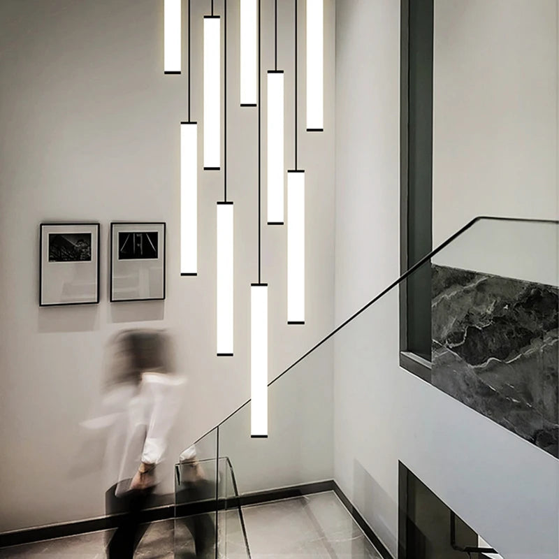 Lustre acrylique or design intérieur loft