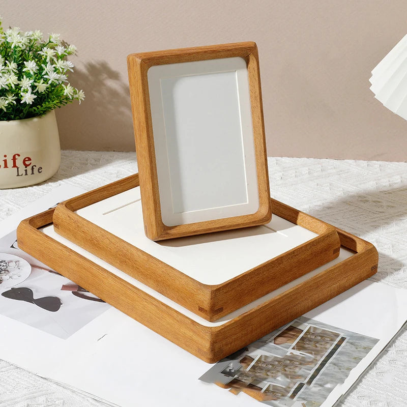 Cadre photo rectangle angles ronds décoration intérieure