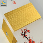 Comparaison des tailles S et M de l'applique murale fleur LED