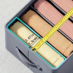 Boîte de rangement tissu avec poignée de transport