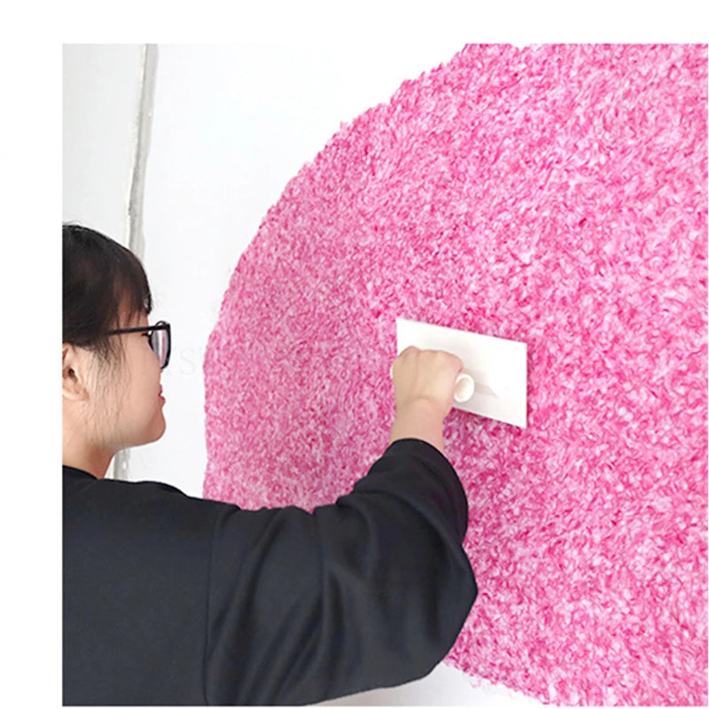 Peinture murale fibre végétale 1kg - Sac de revêtement écologique