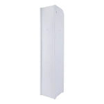 Meuble de rangement haut et mince pour serviettes dans une salle de bain moderne
