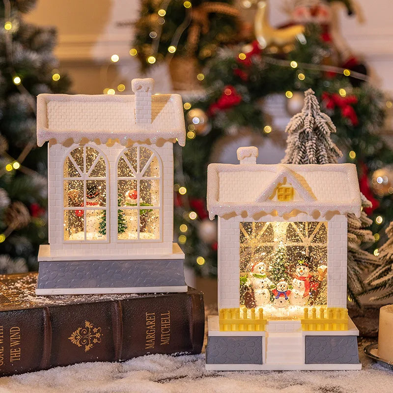 Décoration de Noël féerique avec veilleuse LED