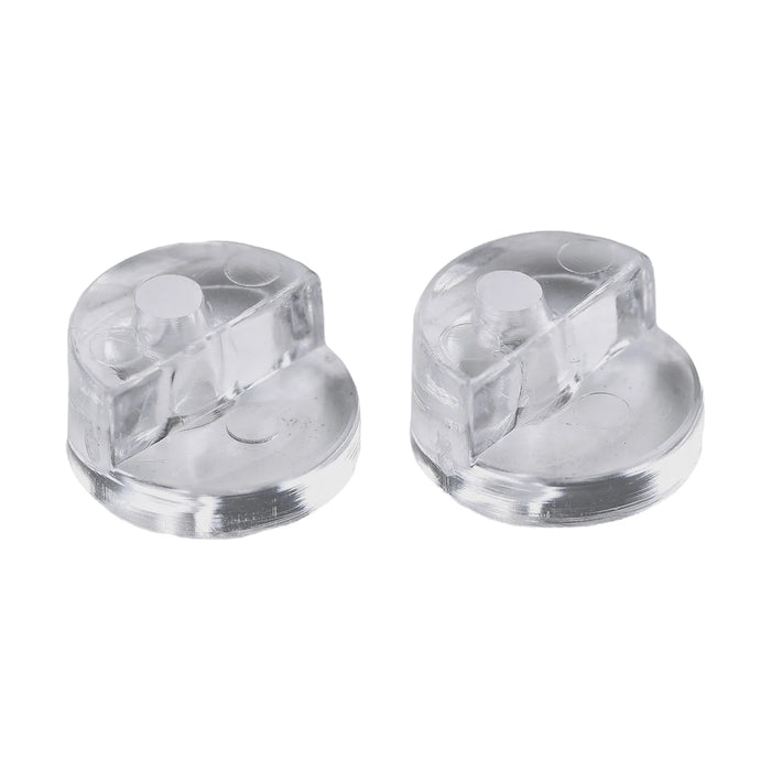 Kit de fixation pour miroir mural 4 pièces clips sans cadre