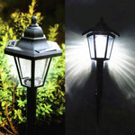 Éclairage LED de l'applique murale solaire la nuit