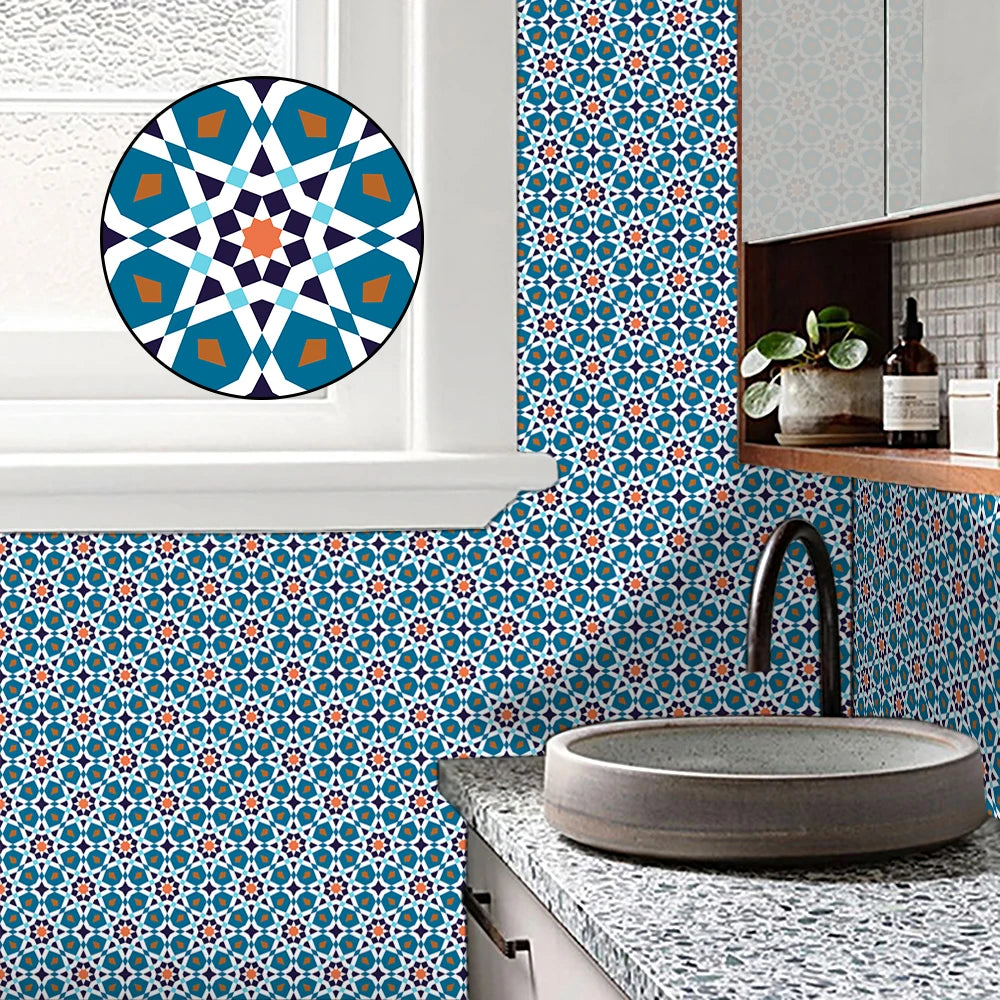 Stickers muraux marocains design pour cuisine