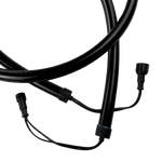 Ruban LED néon flexible blanc installé sur un mur