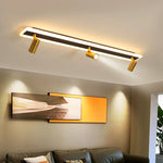 Lampe LED design nordique taille XXL dans un grand salon