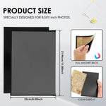 Cadre magnétique PVC transparent de près