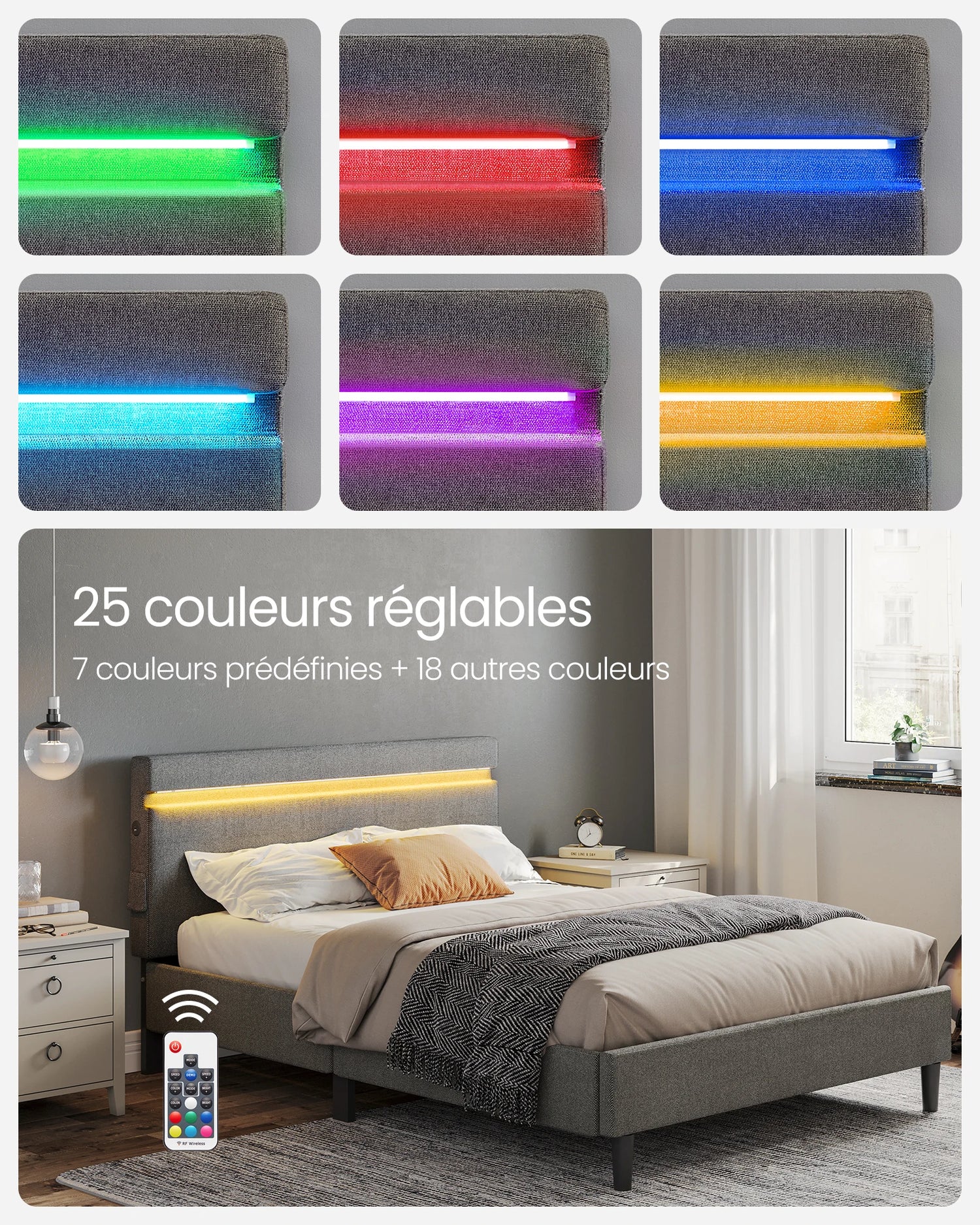 Ports USB et Type-C intégrés pour charger les appareils