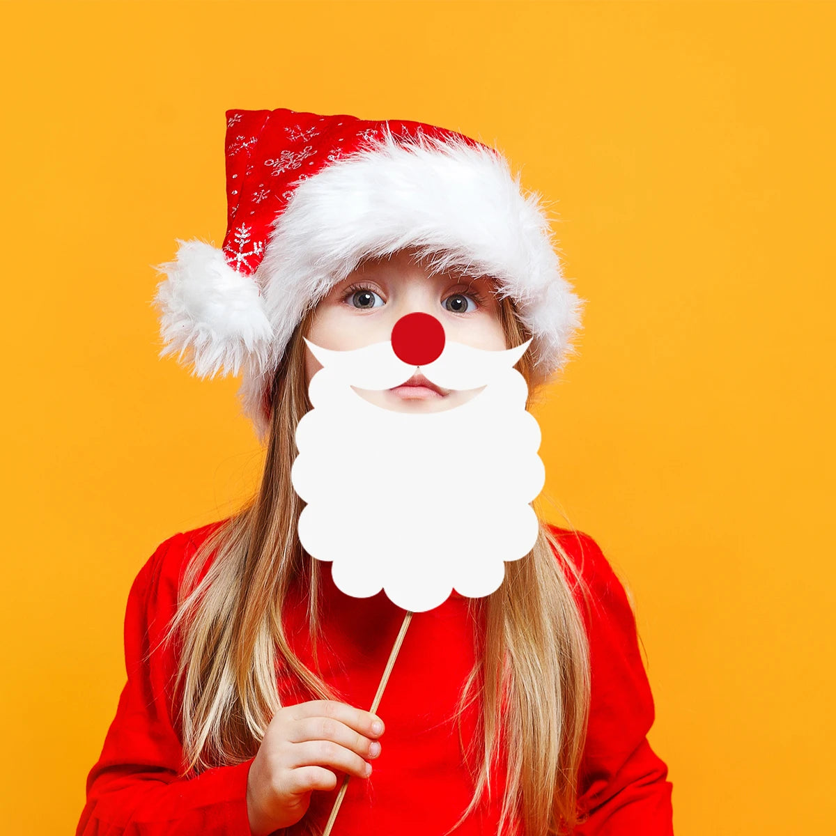 Cadre photo Noël dans un intérieur décoré pour les fêtes - Décoration familiale