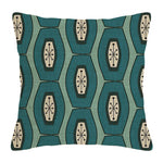 Taie d'oreiller boho gris 60x60 cm pour lit