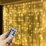 Rideau lumineux USB 8 modes féerique