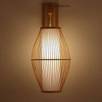 Lampe orientale bambou chambre