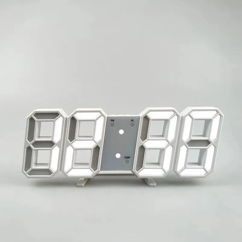 Horloge 3D multicolore pour décoration
