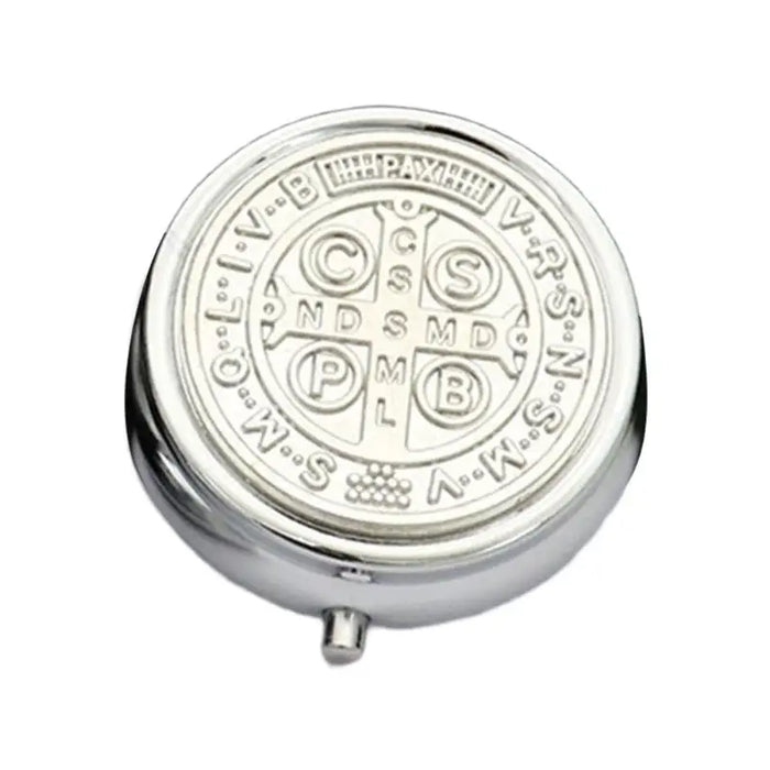 Boîte rangement métal miroir intégré jaune clair