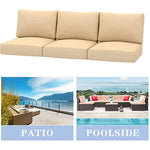 Détail double couture housse coussin extérieur