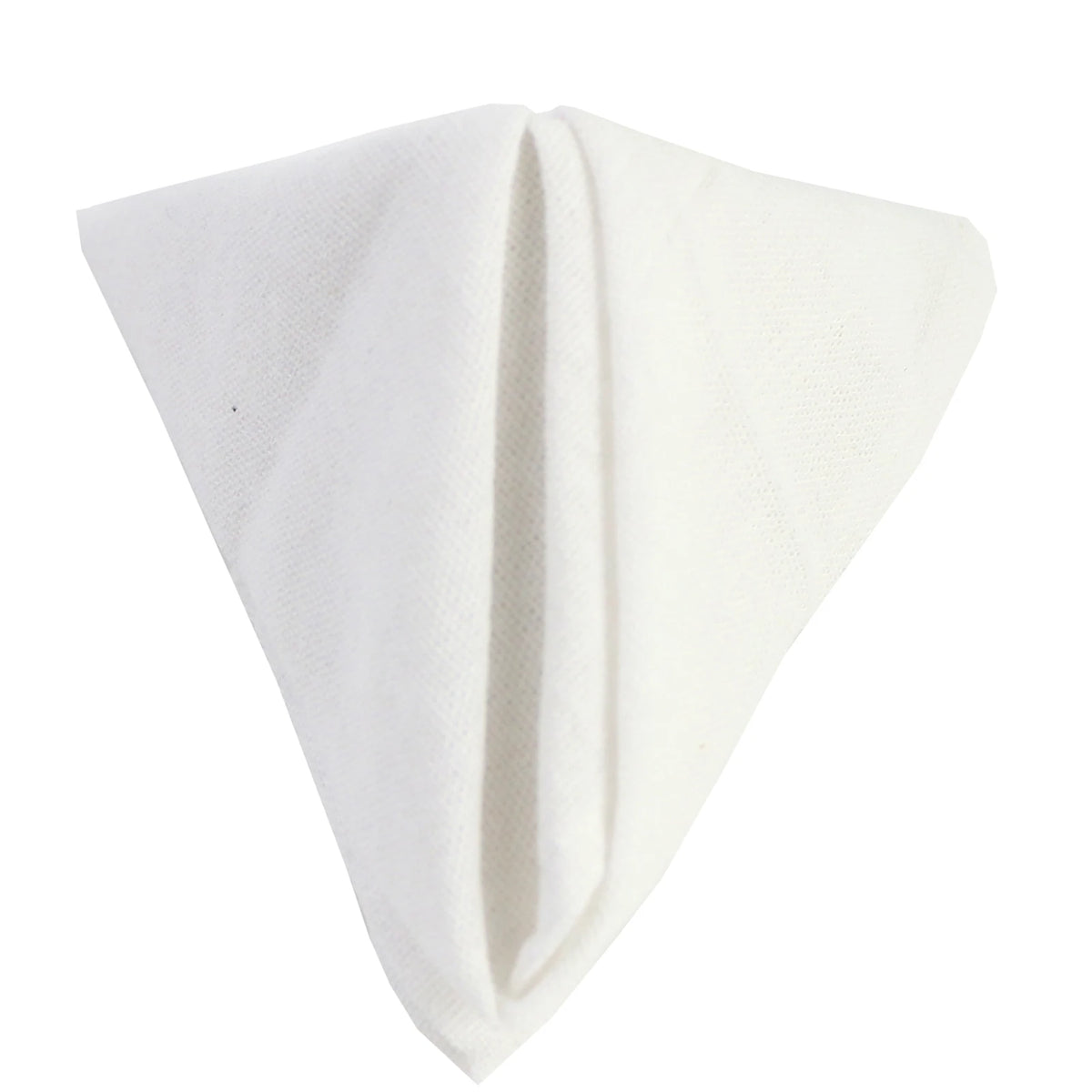 Un morceau de papier blanc froissé et texturé, avec des plis et des rides, suggérant une qualité de matériau de haute qualité.