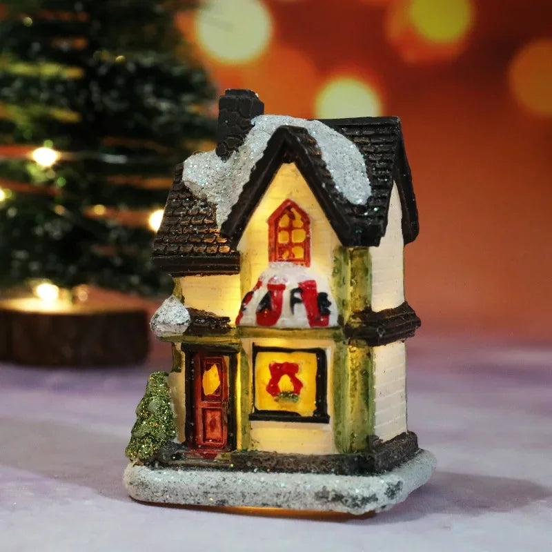 Comparaison des tailles des maisons miniatures LED