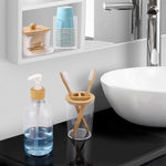 Distributeur de savon transparent salle de bain