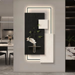 Lampe murale LED bois taille XL