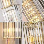 Éclairage LED de l'applique en cristal