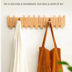 Porte-manteau mural vert clair crochets muraux pour décoration intérieure
