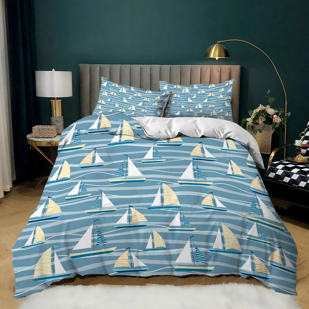 Personnalisation d'image sur housse de couette pour decoration interieur