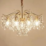 Détail cristal plafonnier LED Ombre Interieur