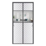 Rideau coupe-vent hiver porte