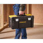 Mallette de transport outils jaune et noir