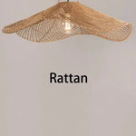 Comparaison des couleurs disponibles pour la suspension en rotin