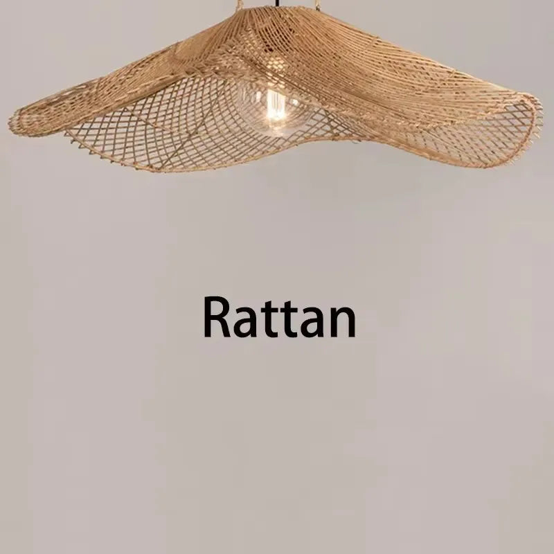Comparaison des couleurs disponibles pour la suspension en rotin