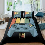 Parure de lit gaming pour adolescent avec manette