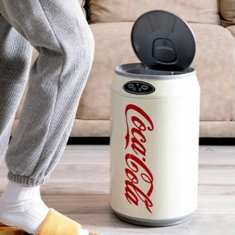 Poubelle design en acier inoxydable de capacité 10 litres