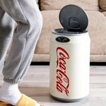 Poubelle design en acier inoxydable de capacité 10 litres