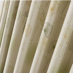 Rideau élégant aux motifs de fleurs de pissenlit, parfait pour apporter une touche de nature et de douceur à votre intérieur. Ce design délicat et apaisant s'intègre harmonieusement dans tous les styles de décoration, offrant une ambiance sereine et raffinée à la pièce. Idéal pour le salon, la chambre ou le bureau.