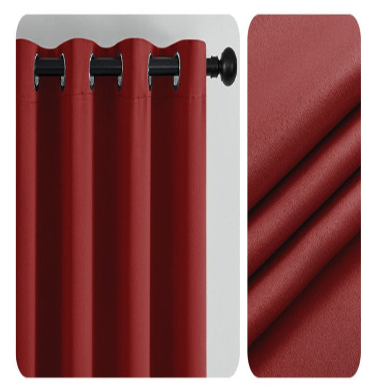 Red Bordeaux Curtain