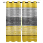 Rideaux modernes à œillets avec motifs horizontaux gris et jaunes, parfaits pour ajouter une touche contemporaine à votre intérieur. Idéal pour le salon ou la chambre, ce design élégant et graphique crée une ambiance lumineuse et accueillante. Transformez votre espace avec ce rideau tendance et pratique.