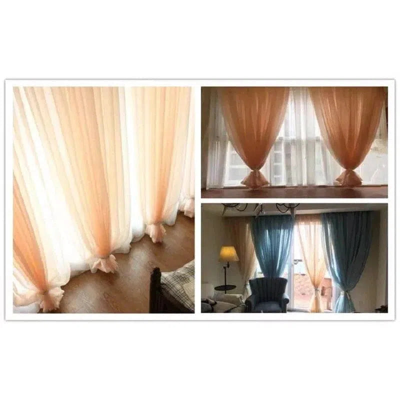 Rideaux élégants pour la maison, disponibles en plusieurs couleurs élégantes. Ces tentures ajoutent une touche de sophistication à tout intérieur, parfaites pour le salon ou la chambre. Créez une ambiance chaleureuse et accueillante grâce à ces rideaux raffinés et modernes.